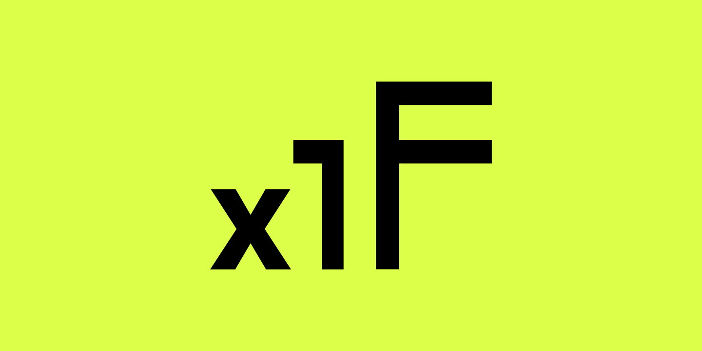 x1F logo