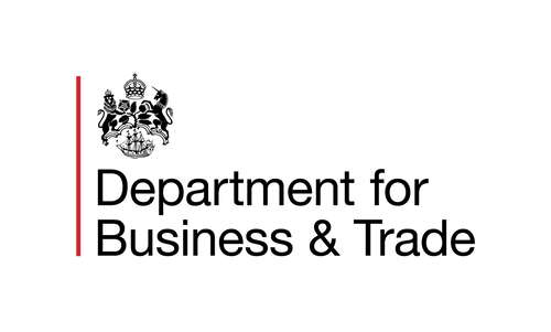 Department for Business and Trade logo